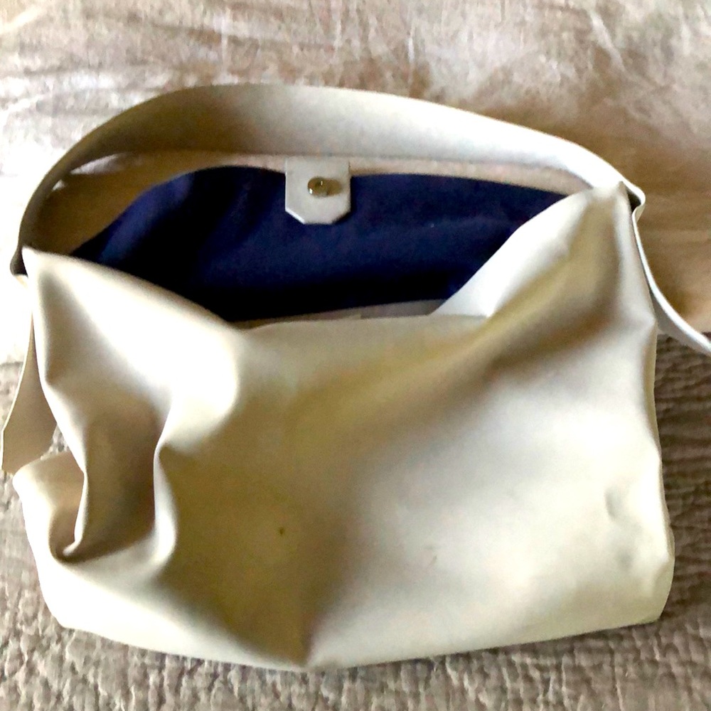 Soft taupe bag with the feel of leather from Zara